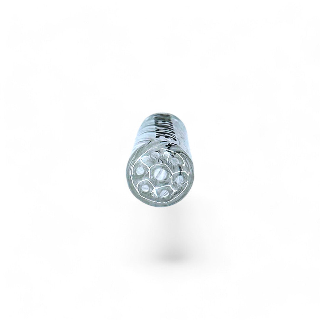 PURESMOKE 8mm Spiral Glasfilter Tip Clear - PURESMOKE Filters