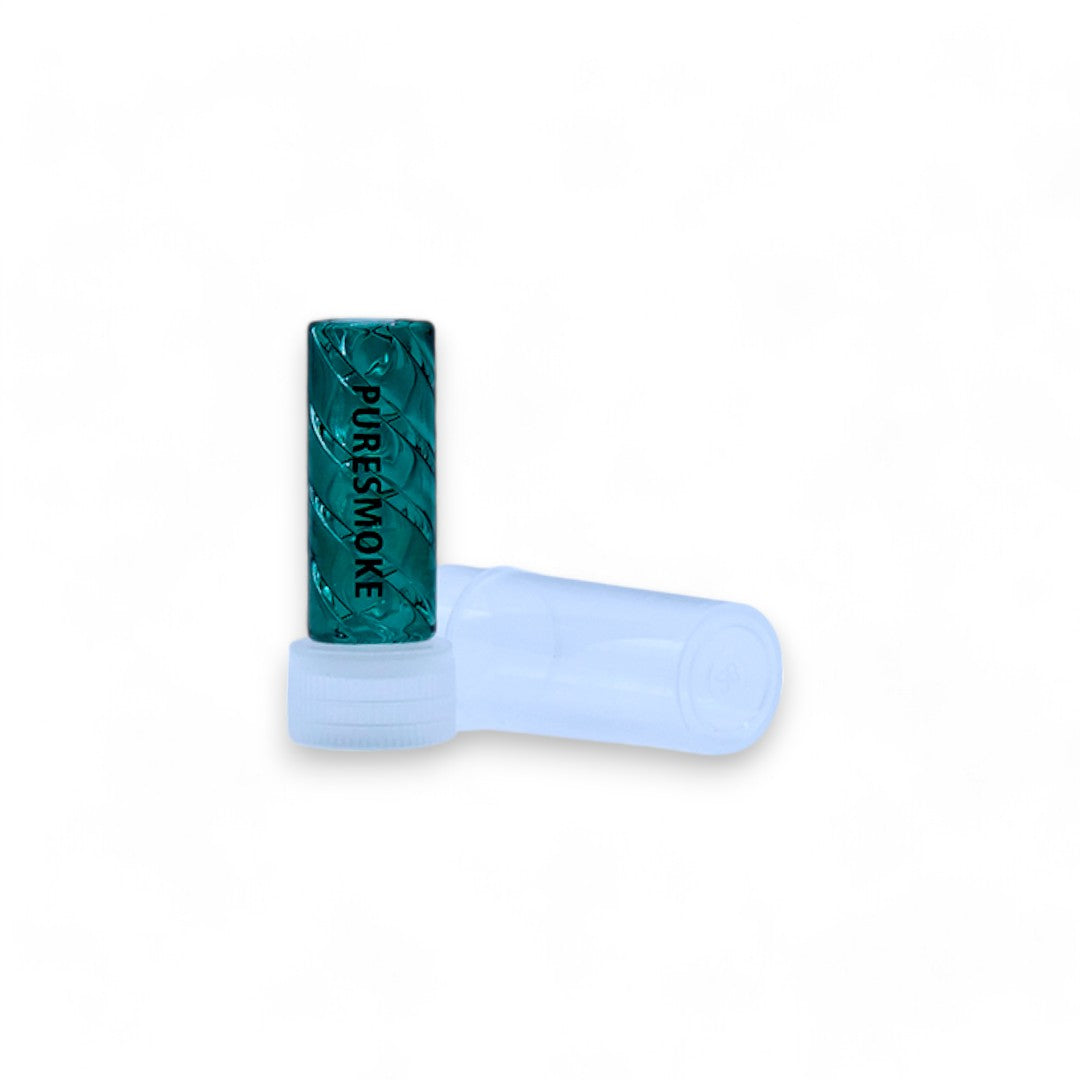 PURESMOKE 10mm Noodles Glasfilter Tip Mountain Blue - PURESMOKE Filters