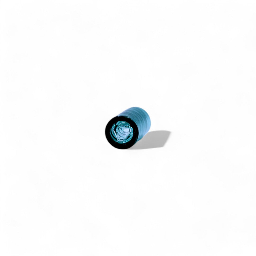 PURESMOKE 10mm Noodles Glasfilter Tip Mountain Blue - PURESMOKE Filters
