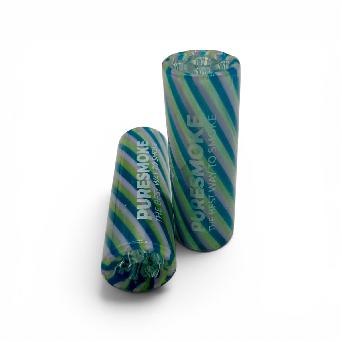 PURESMOKE Twist Glasfilter | ⍉ 10x30 mm | Blue Jade - PURESMOKE Filters