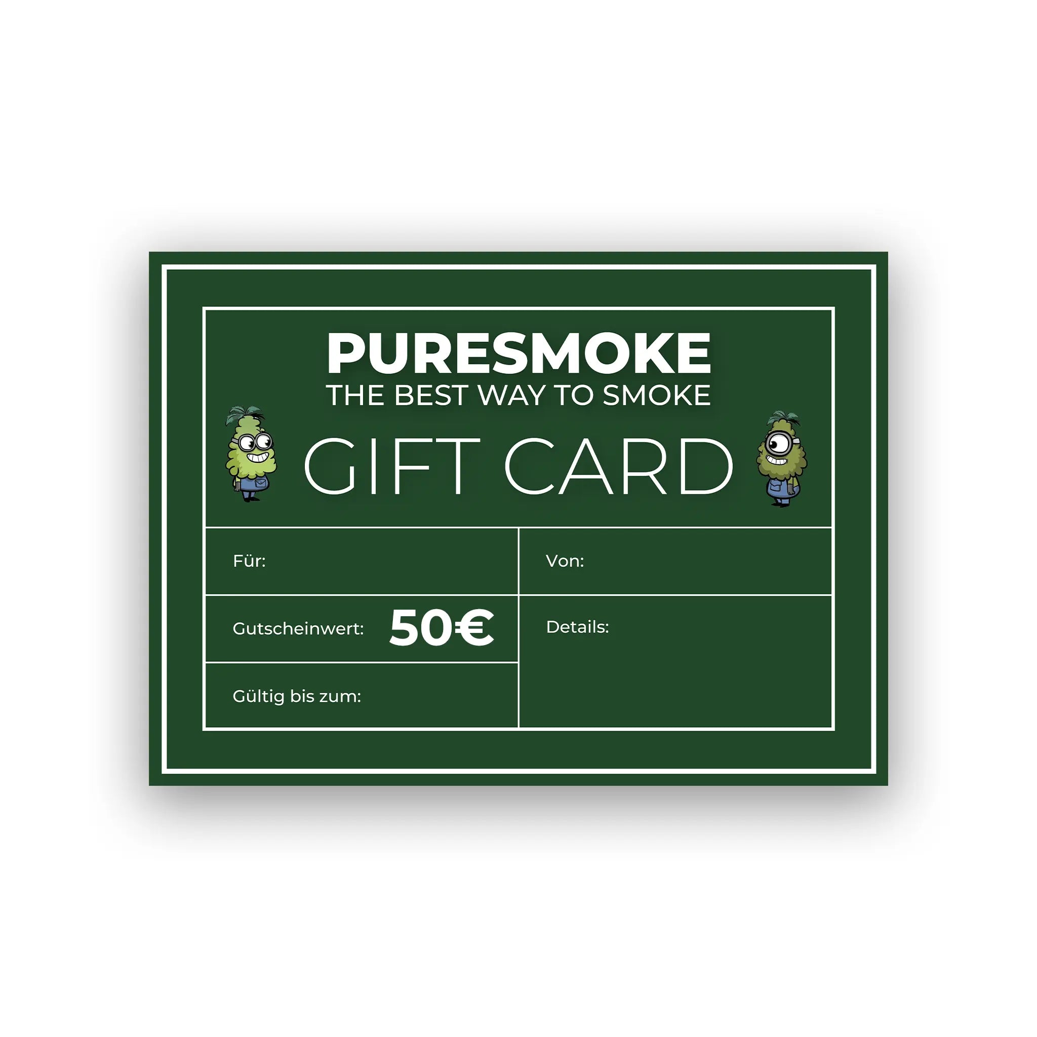 Geschenkgutschein PURESMOKE Filters