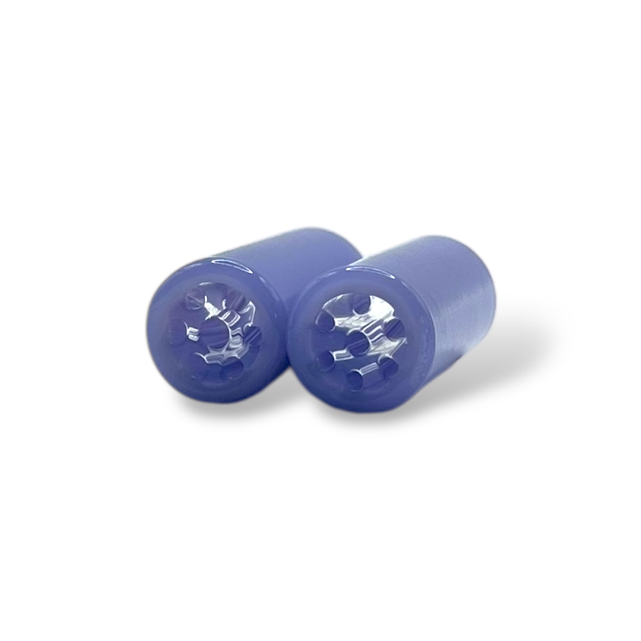 PURESMOKE 10mm Milky Glasfilter Tip - Dark Violett - PURESMOKE Filters