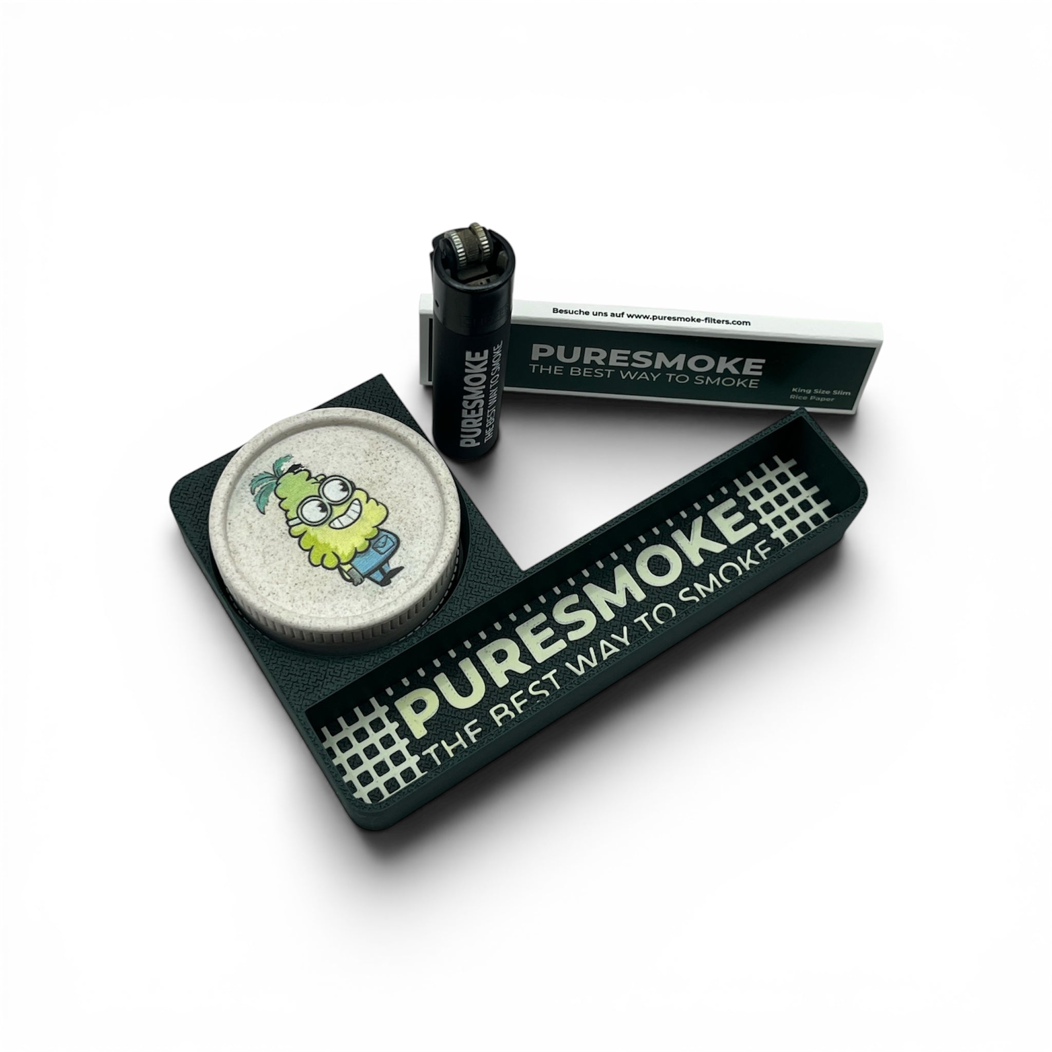 PURESMOKE Hardcase Aufbewahrungsbox für Glasfilter (Mittlere Größe)