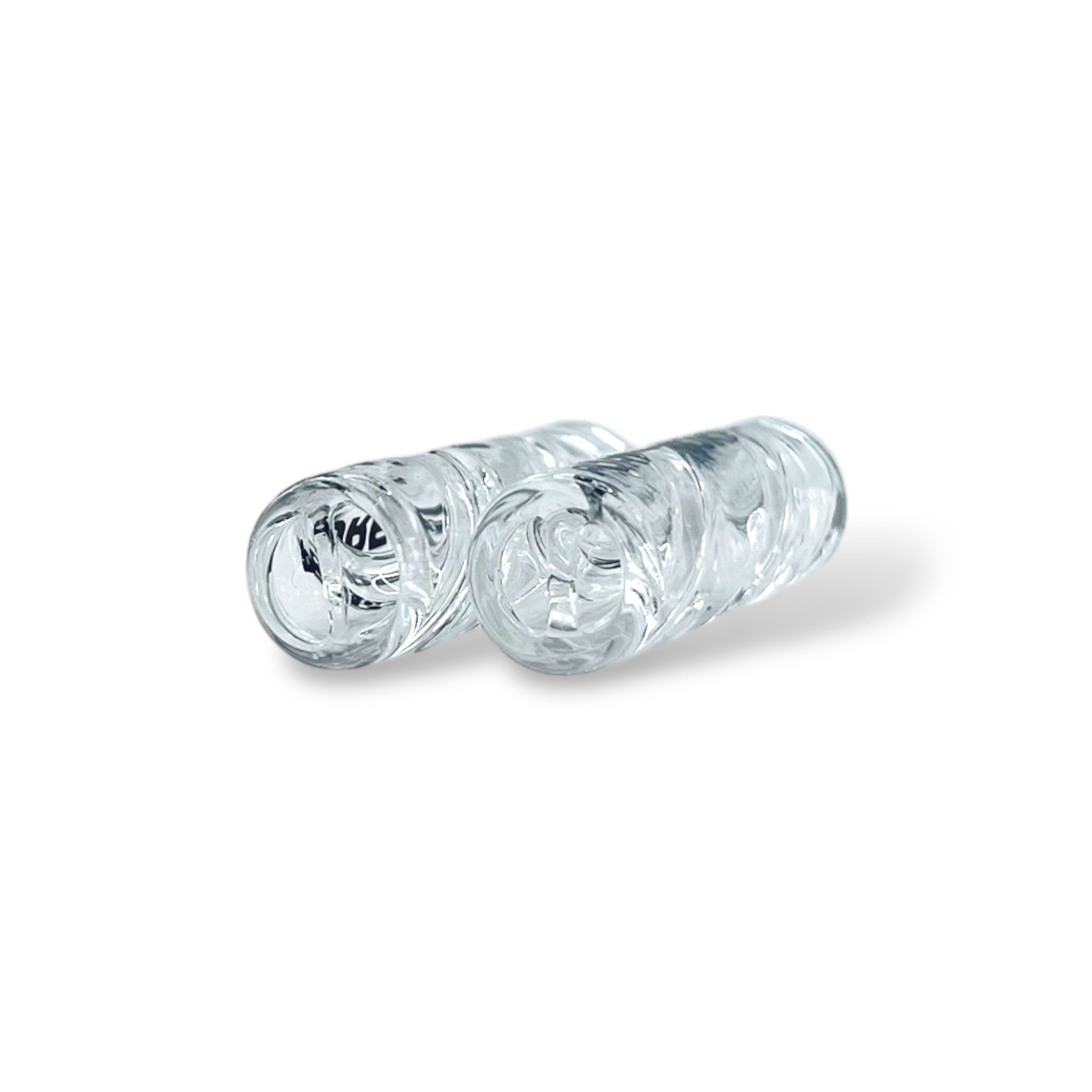 PURESMOKE 8mm Noodles Glasfilter Tip - Clear - PURESMOKE Filters
