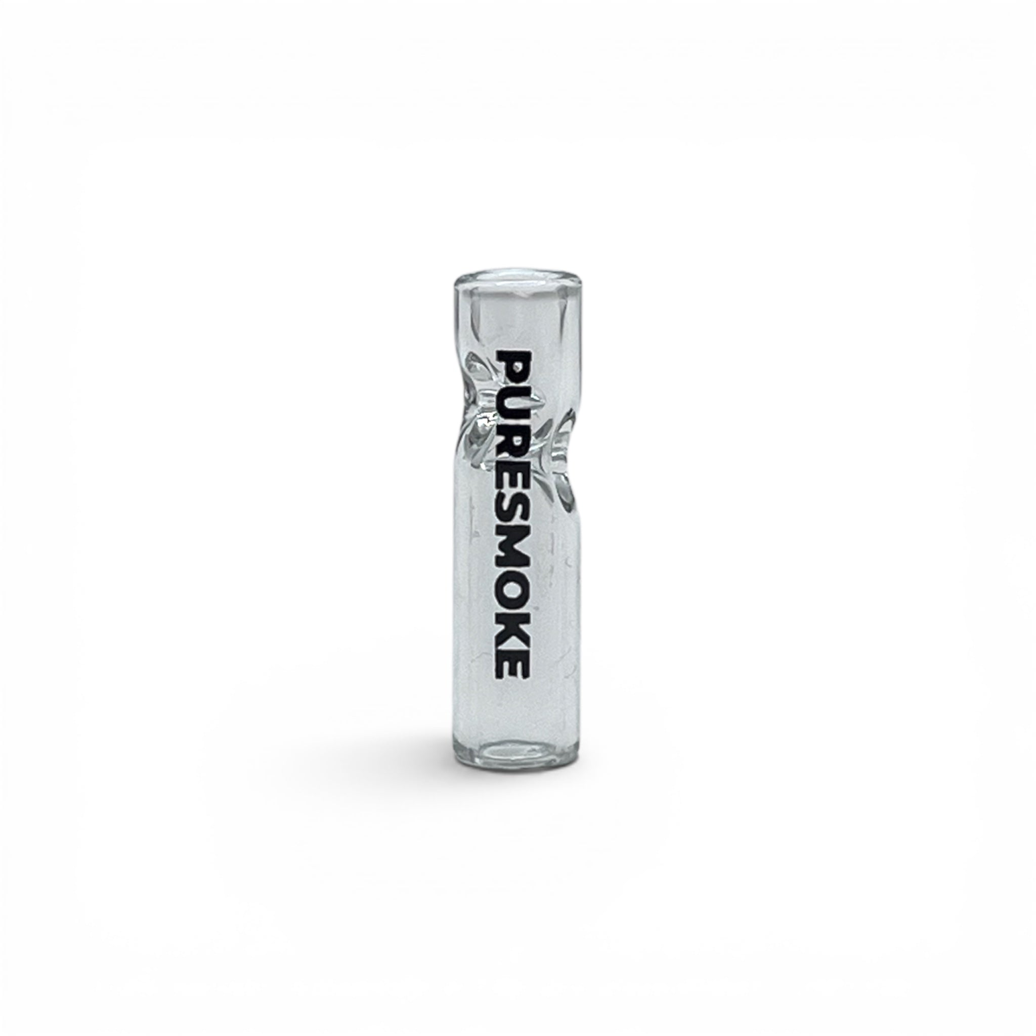 PURESMOKE Two Stitches Glasfilter | Single | ⍉ 8mm | Jelly Clear - PURESMOKE Filters