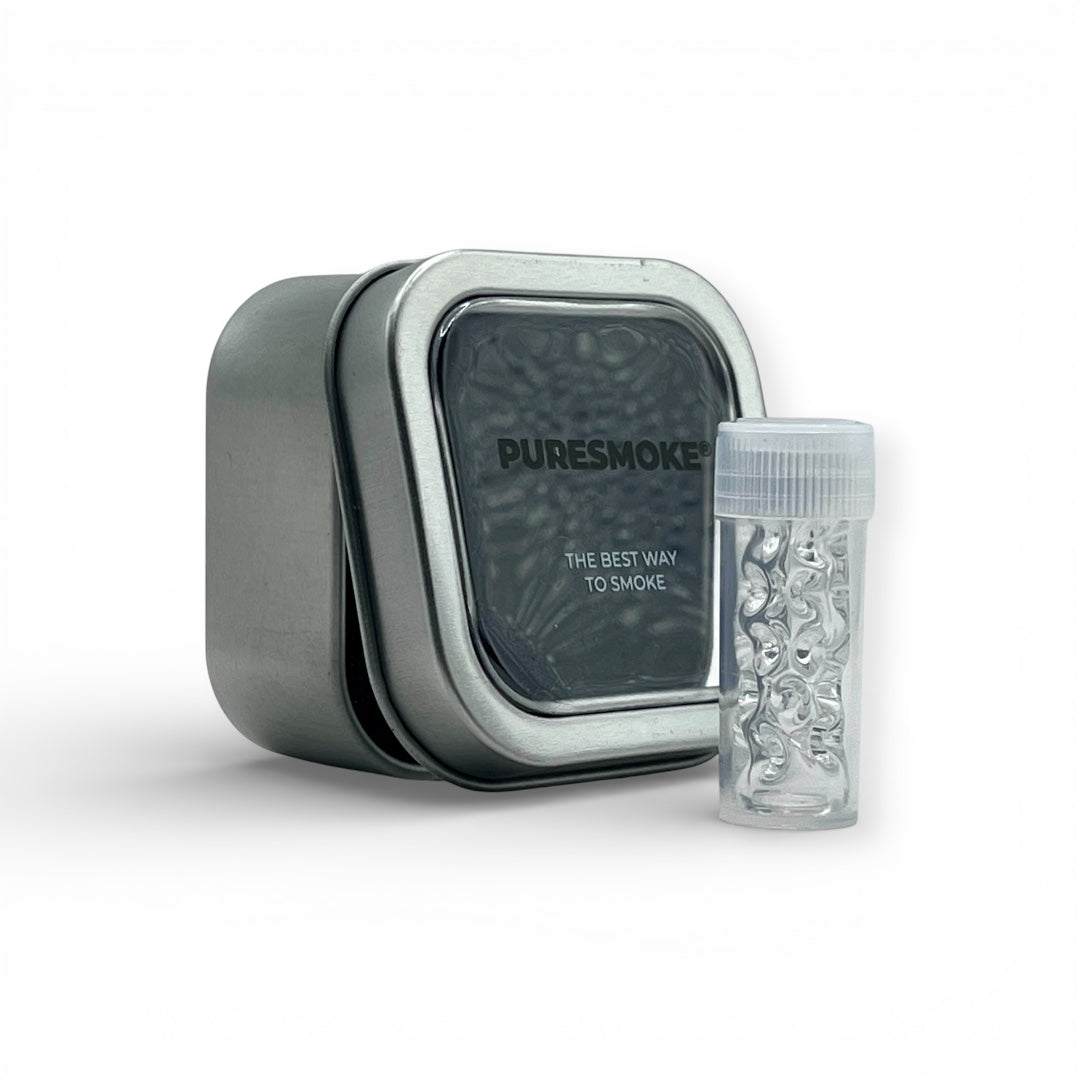 PURESMOKE Twenty Stitches Glasfilter | ⍉ 12mm | Liquid jelly - PURESMOKE Filters