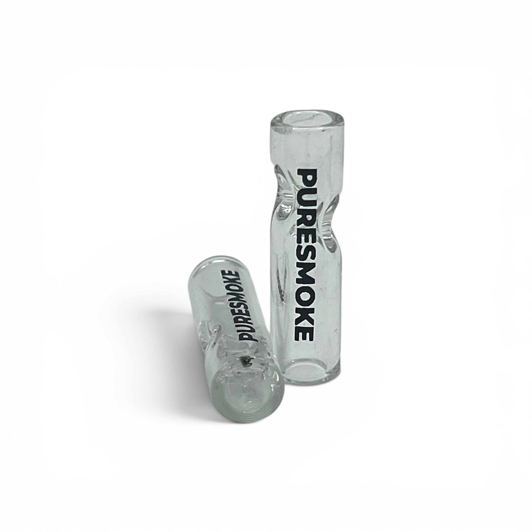 PURESMOKE Two Stitches Glasfilter | 6er Pack ⍉ 8mm | Jelly Clear - PURESMOKE Filters
