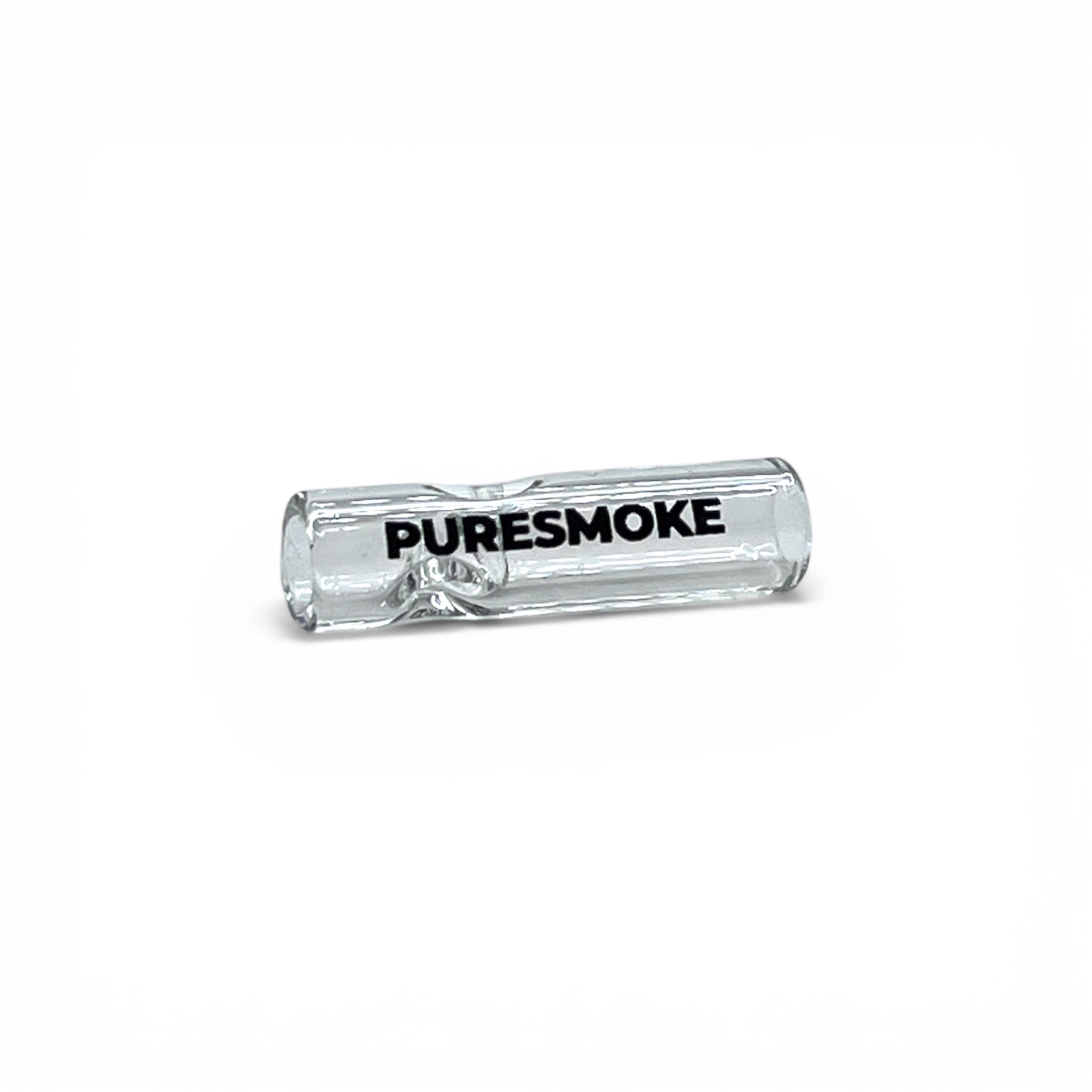 PURESMOKE Two Stitches Glasfilter | Single | ⍉ 8mm | Jelly Clear - PURESMOKE Filters
