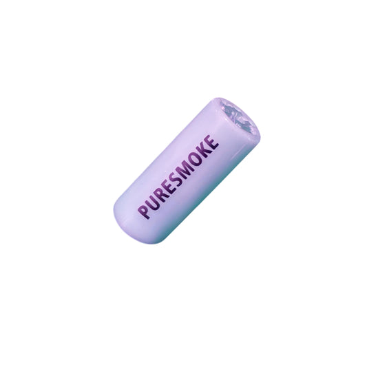 PURESMOKE 10mm Spiral Glastip - Violett Milk Glass