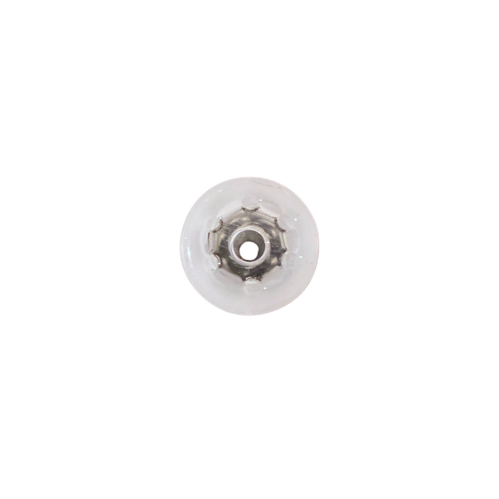 PURESMOKE 10mm Spiral Glastip - White Milk Glass