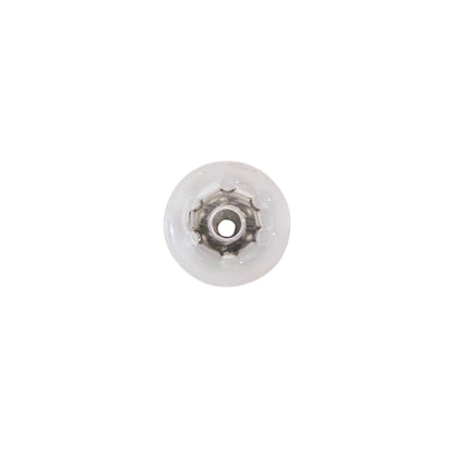 PURESMOKE 10mm Spiral Glastip - White Milk Glass