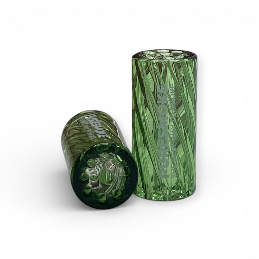 PURESMOKE Big Size Twist Glasfilter | ⍉ 14mm | Crystal Mist - PURESMOKE Filters