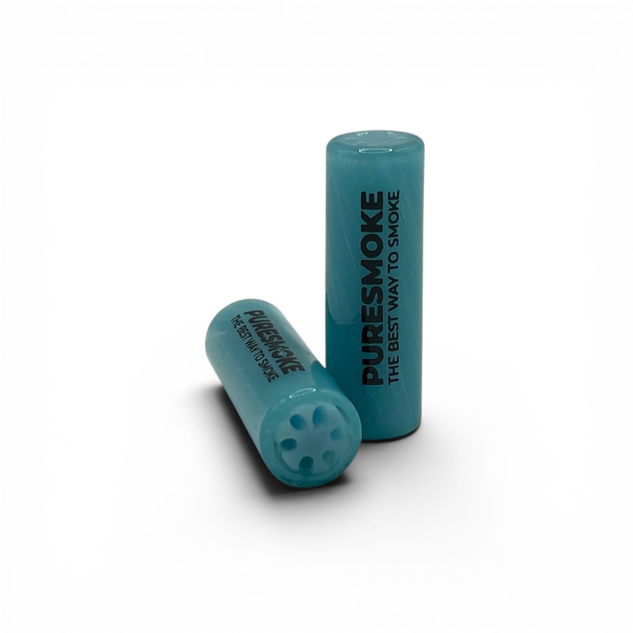 PURESMOKE Unique Glasfilter | ⍉ 10 & 12mm | Arctic Blue - PURESMOKE Filters