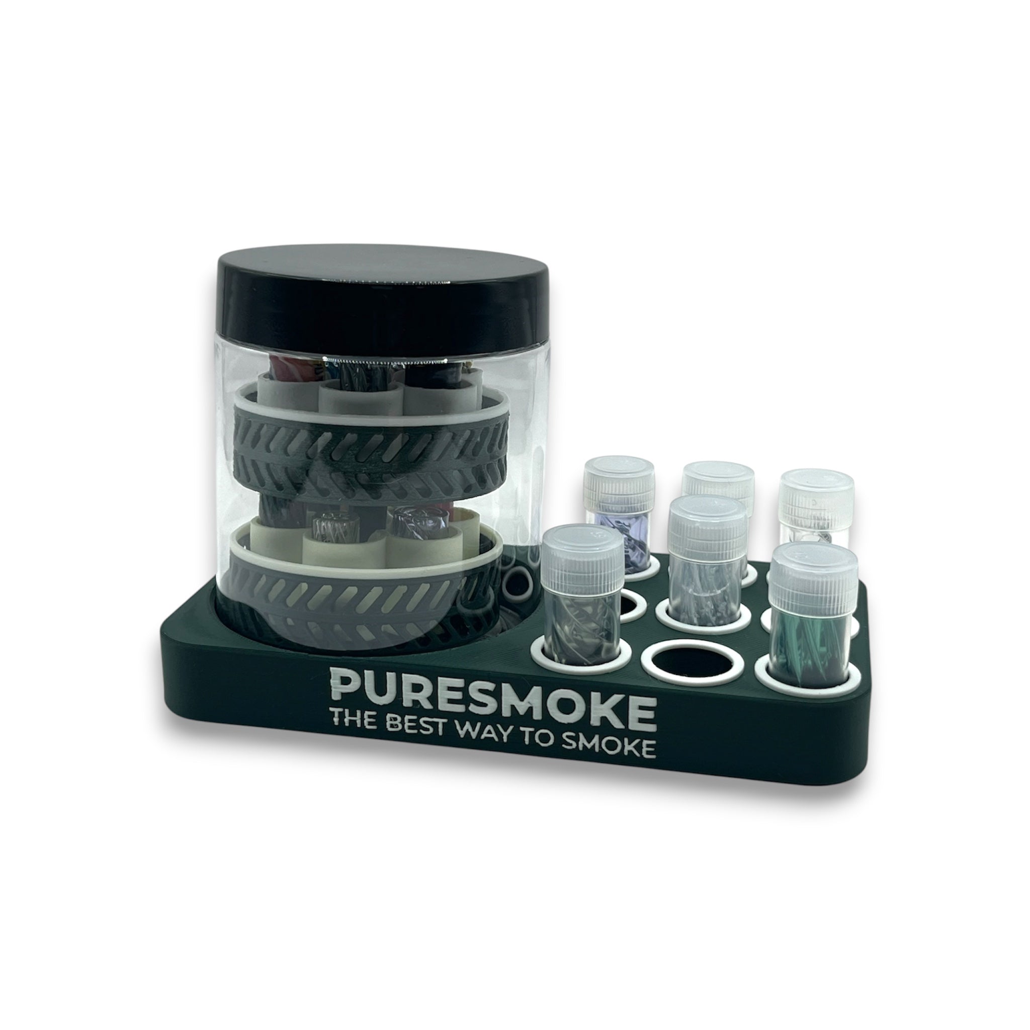 PURESMOKE Wash & Tip Dock für Glasfilter - PURESMOKE Filters