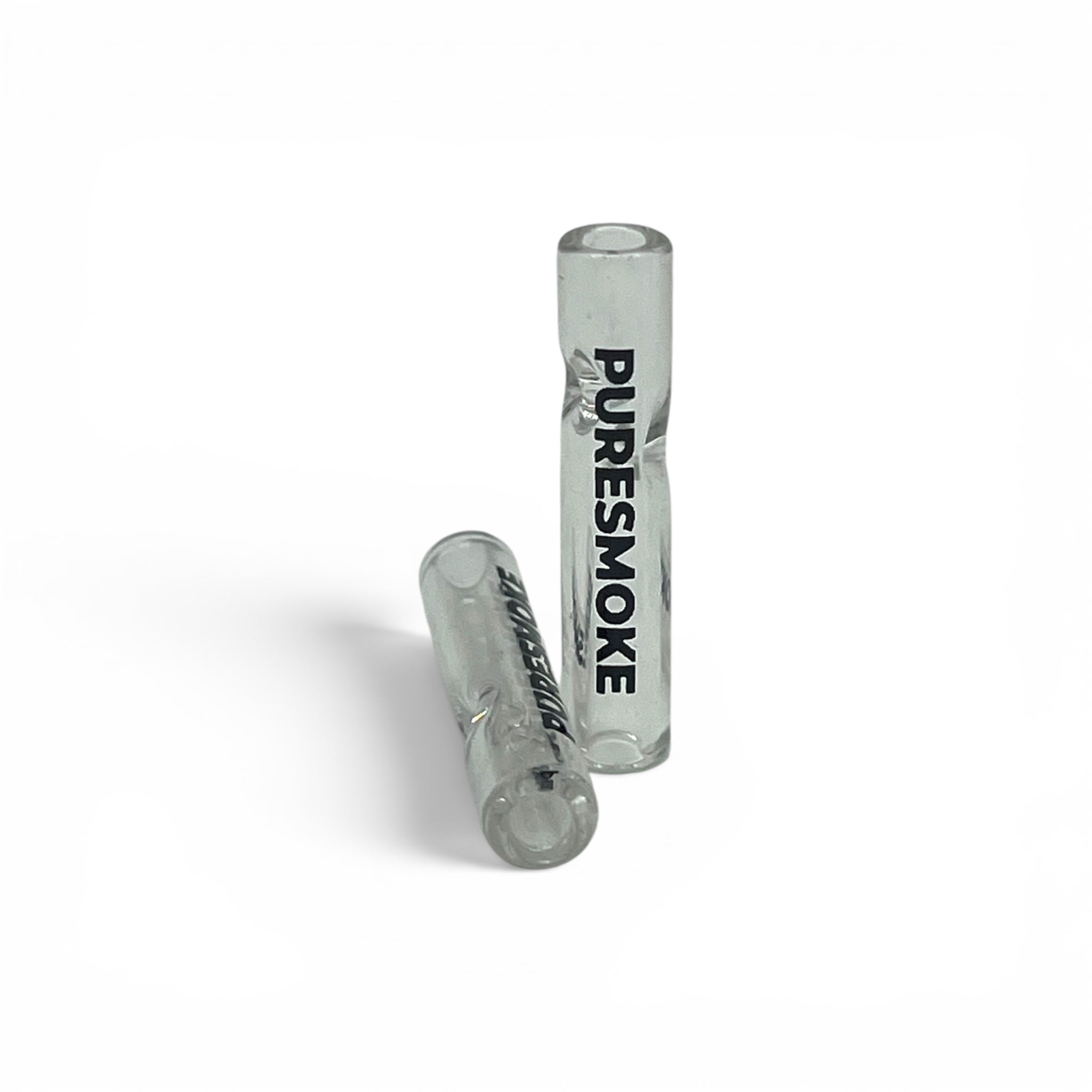 PURESMOKE Two Stitches Glasfilter | 6er Pack ⍉ 6mm | Jelly Clear - PURESMOKE Filters