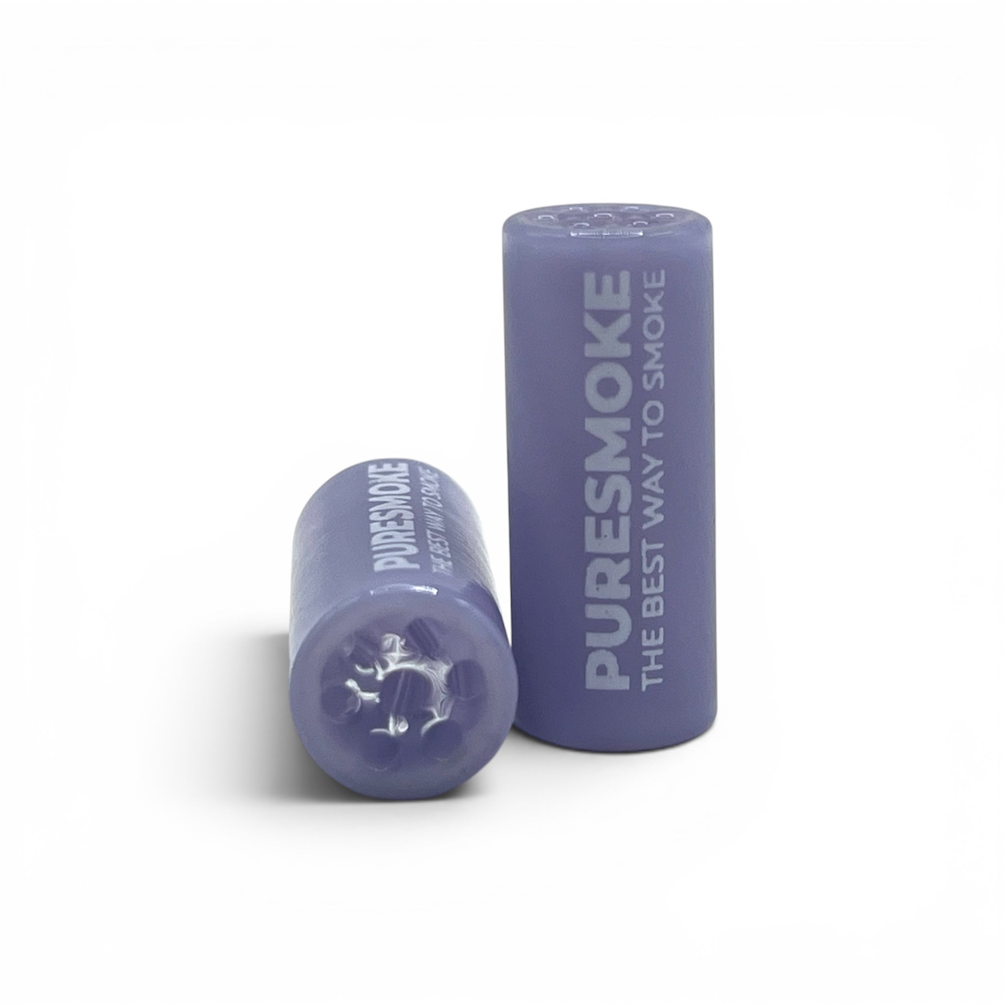PURESMOKE Milky Glasfilter | ⍉ 10mm | Violet Veil - PURESMOKE Filters