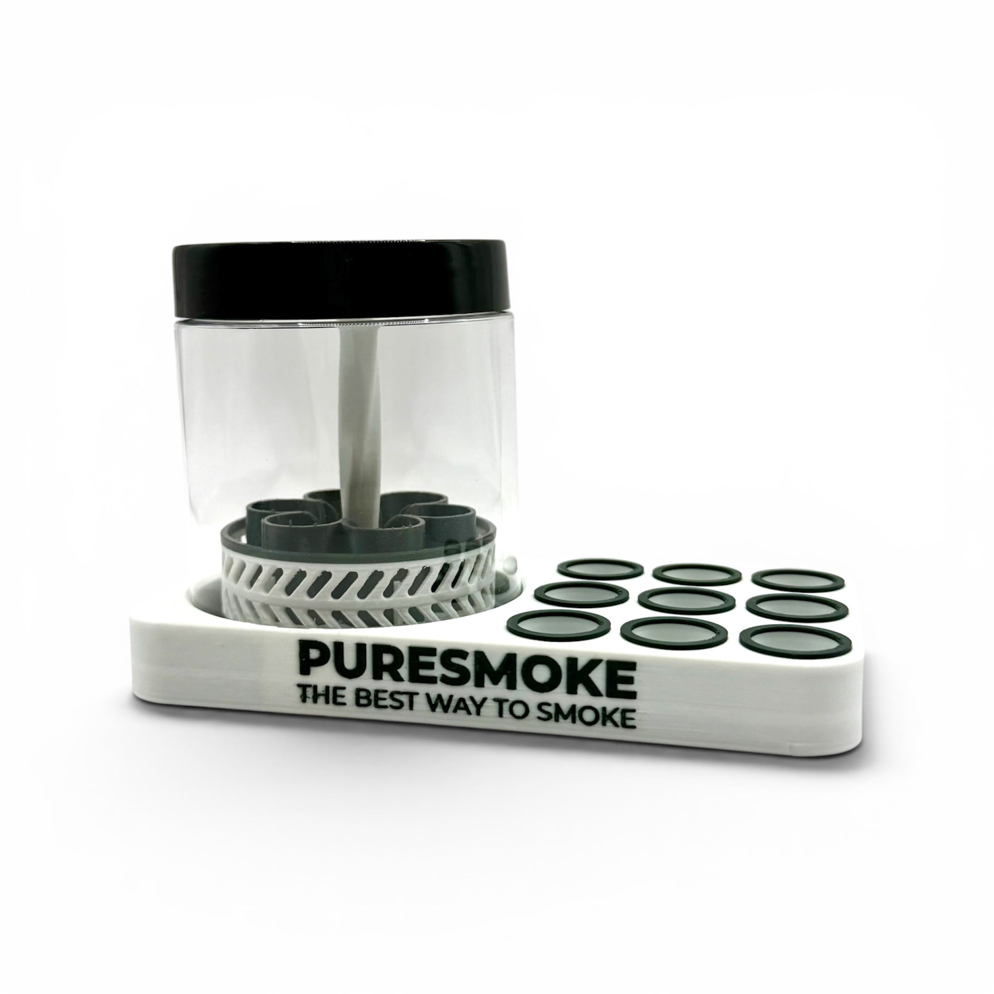 PURESMOKE Wash & Tip Dock für Glasfilter - PURESMOKE Filters