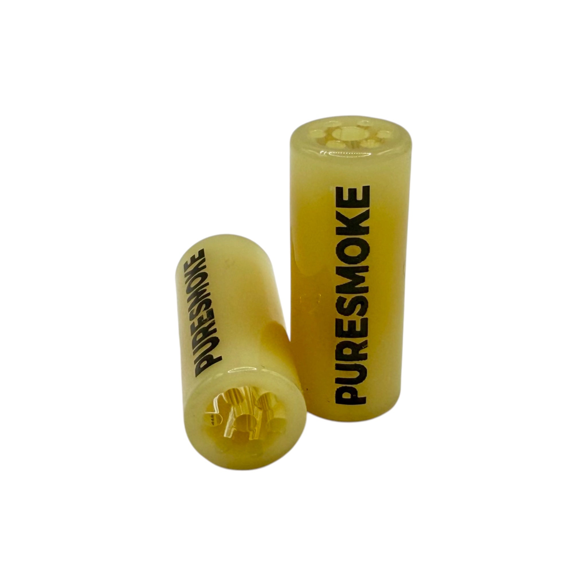 PURESMOKE Milky Twist Glasfilter | ⍉ 10x25 mm | Ivory Sunrise - PURESMOKE Filters