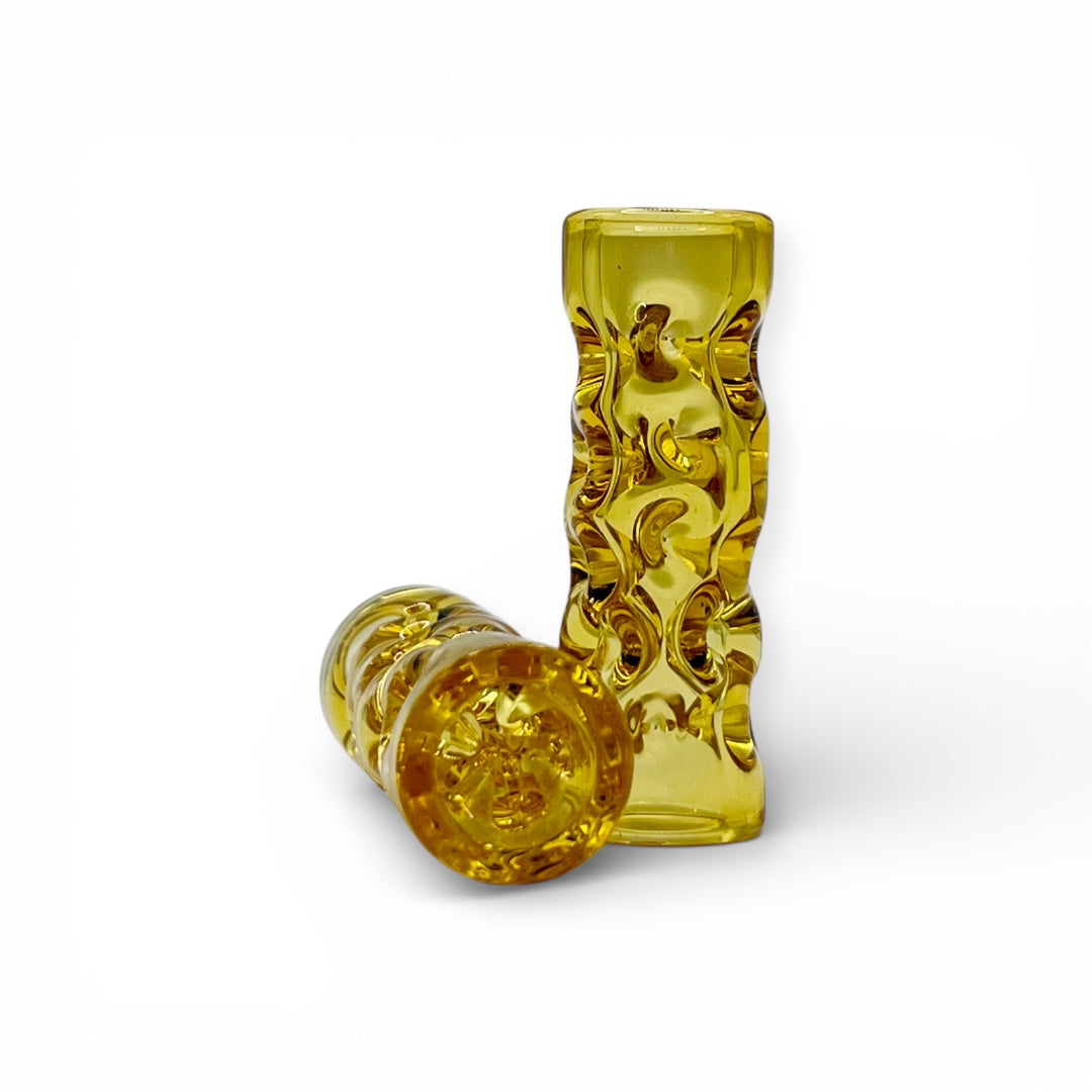 PURESMOKE Twenty Stitches Glasfilter | ⍉ 12mm | Golden Amber PURESMOKE Filters