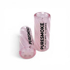 PURESMOKE Twist Glasfilter | ⍉ 10x25 mm | 6 Loch | Magnolia
