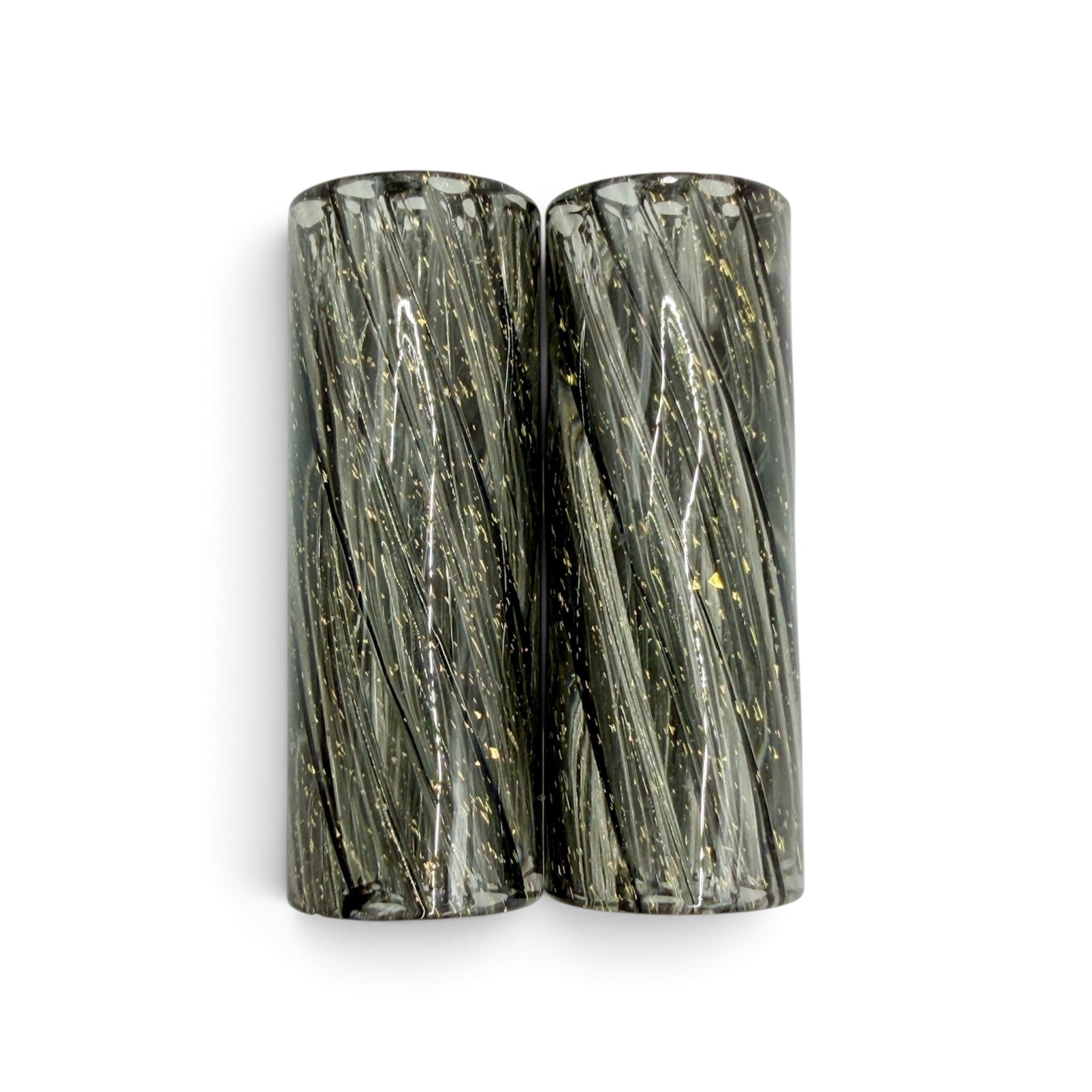 PURESMOKE Glitter Twist Glasfilter | ⍉ 11x35 mm | Golden Shadow