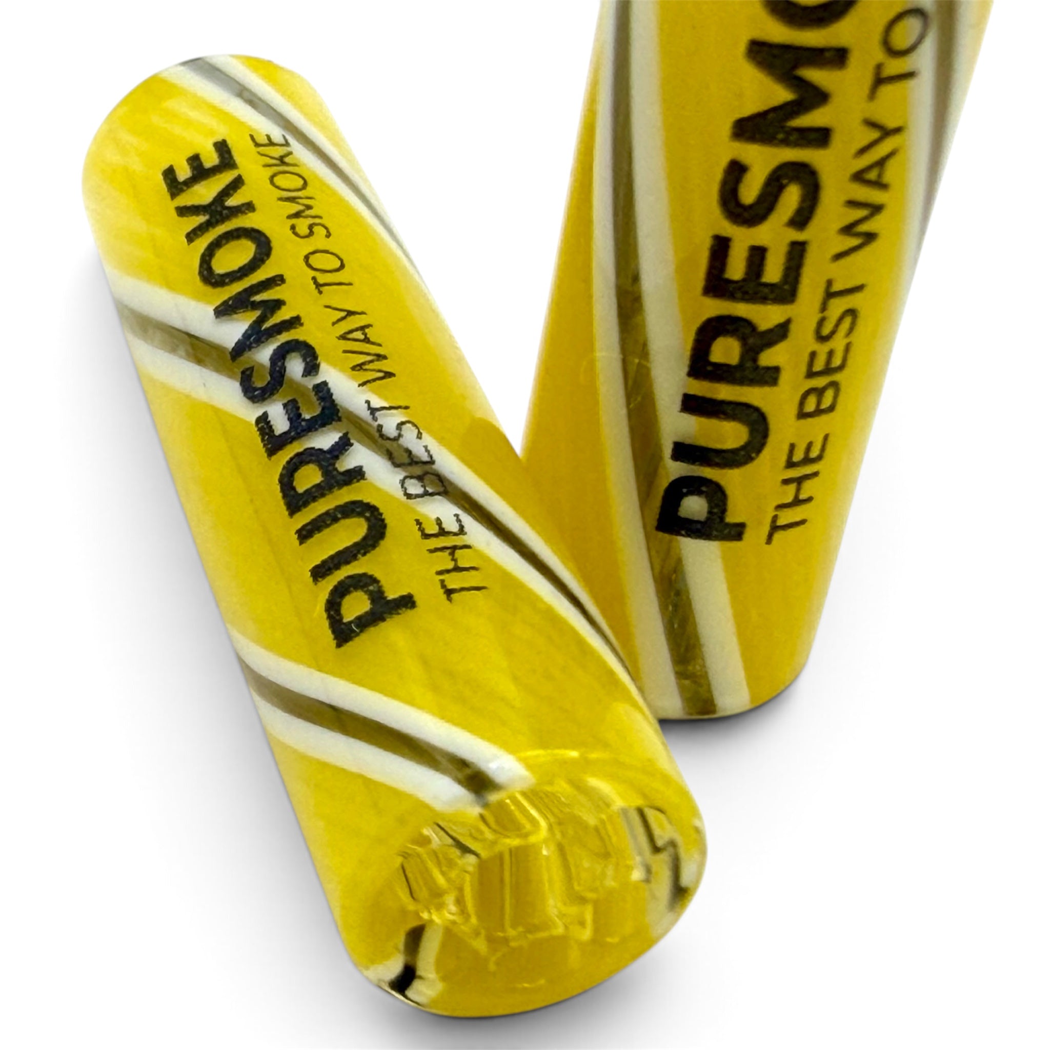PURESMOKE Twist Glasfilter | ⍉ 8x30 mm | Banana Rush