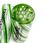 PURESMOKE Multihole Twist Glasfilter | ⍉ 12x30 mm | 13 Loch | Viridian