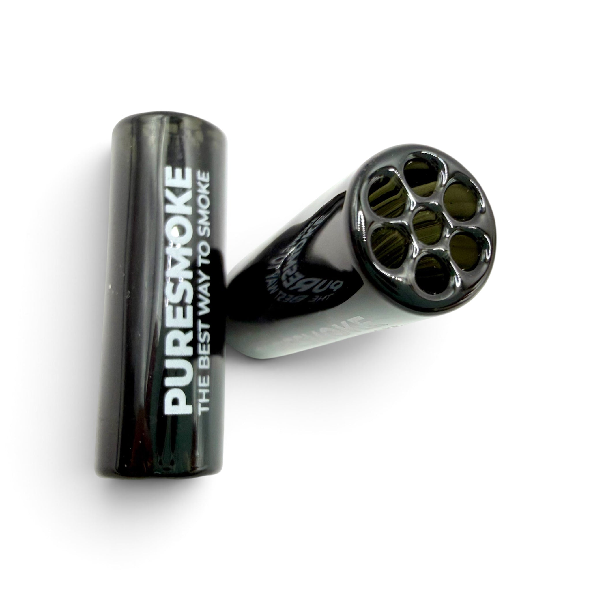 PURESMOKE Milky Twist Glasfilter | ⍉ 10x30 mm | Blackout