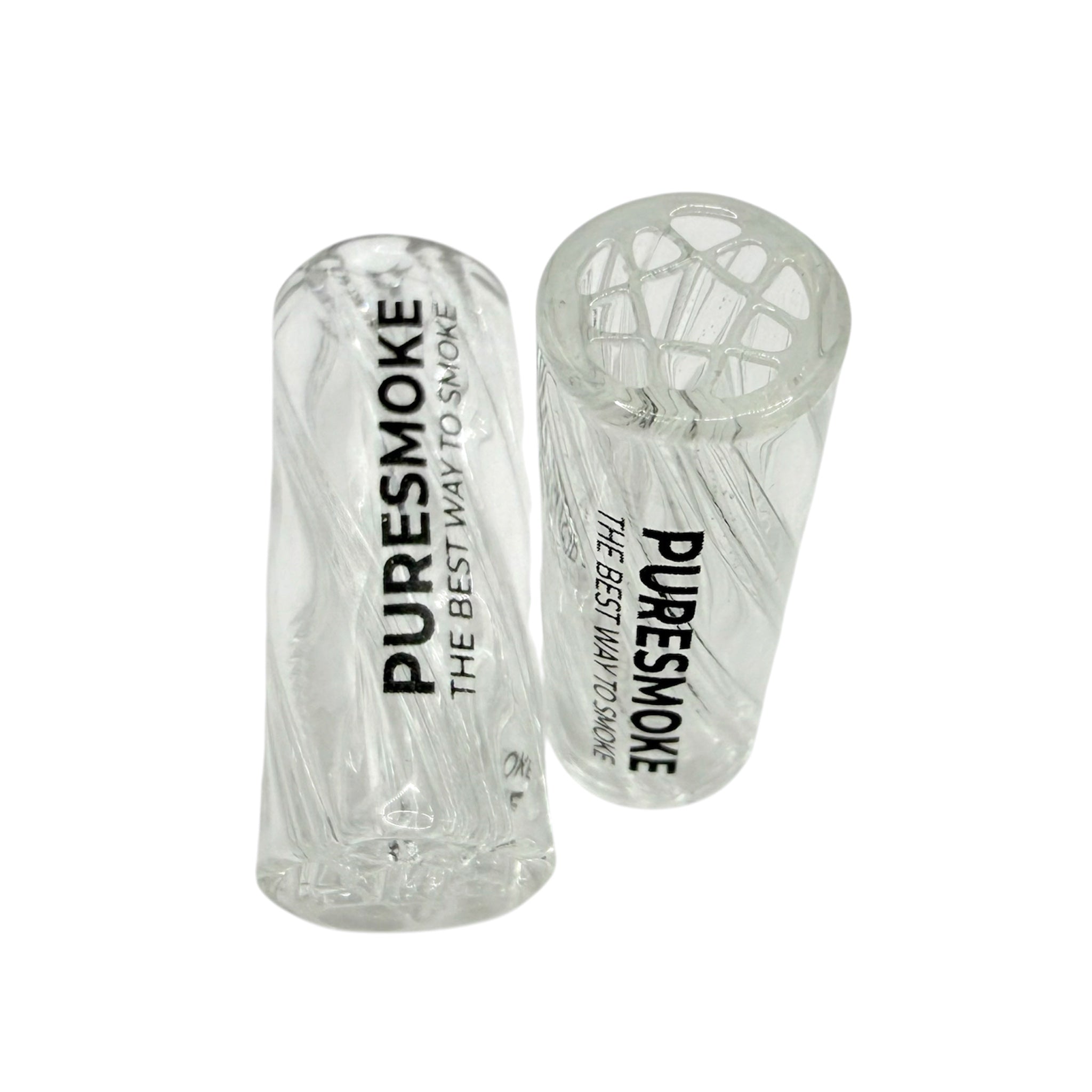 PURESMOKE Multihole Twist Glasfilter | ⍉ 10x30 mm | 11 Loch – Stars| Liquid Jelly
