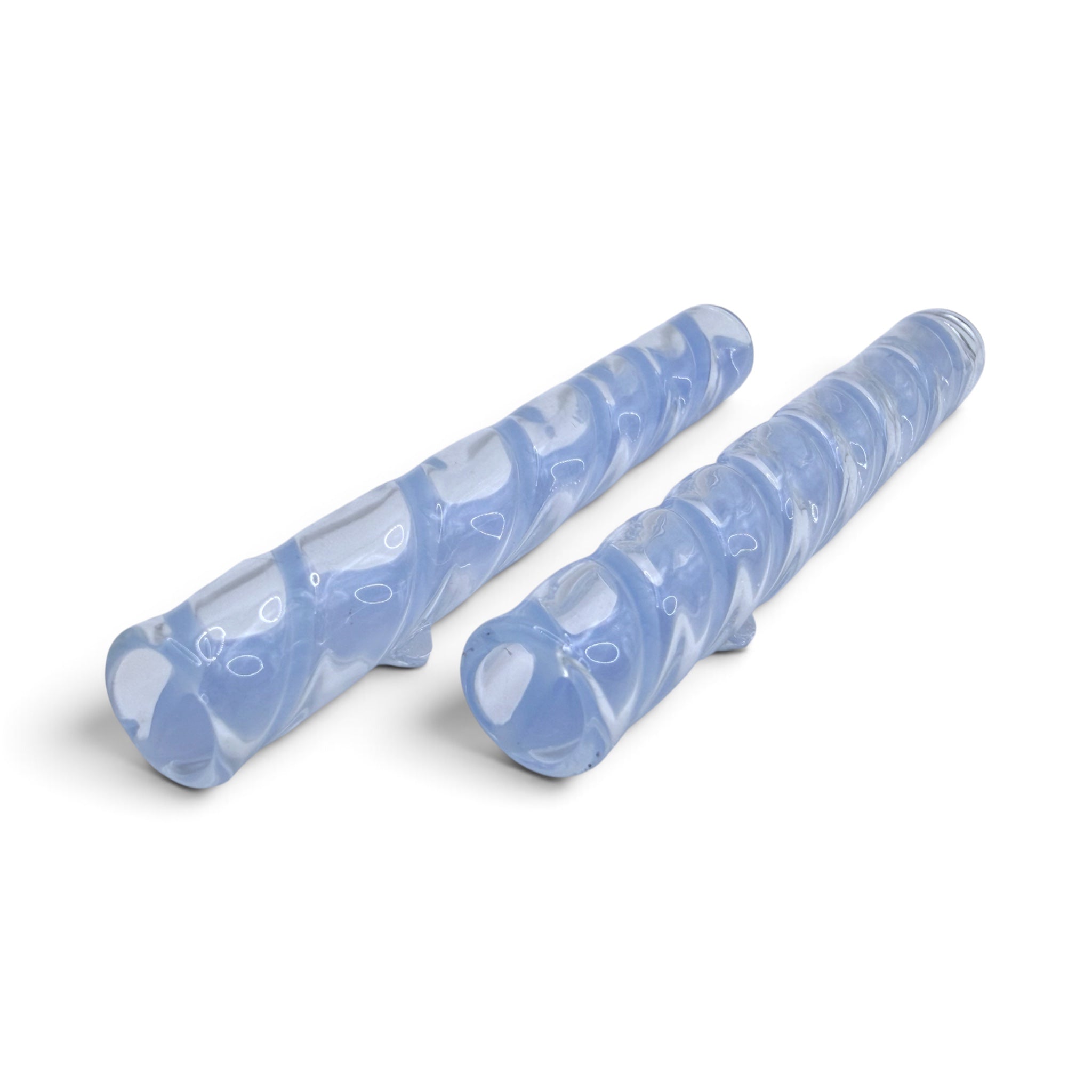 PURESMOKE Long Dong Noodles Glasfilter | ⍉ 12x90 mm | Baby Blue Sky