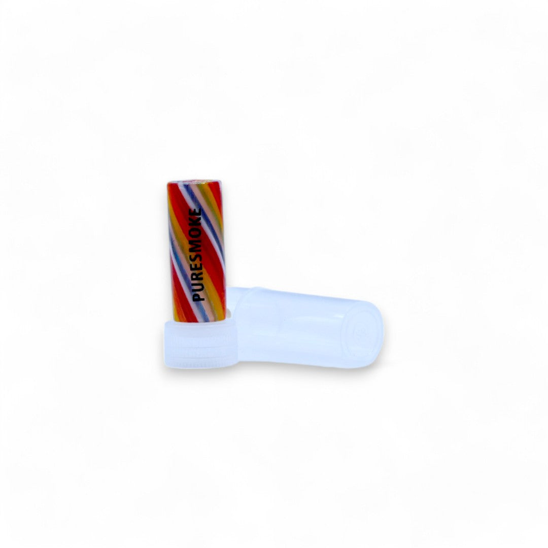 PURESMOKE 10mm Spiral Glasfilter Tip Rainbow Version - PURESMOKE Filters