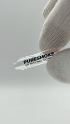 PURESMOKE Twist Glow in the Dark Glass Filter | ⍉ 10mm | Crimson Glow