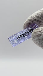 PURESMOKE Noodles Triangle Glasfilter | ⍉ 12mm | Lavender Mist