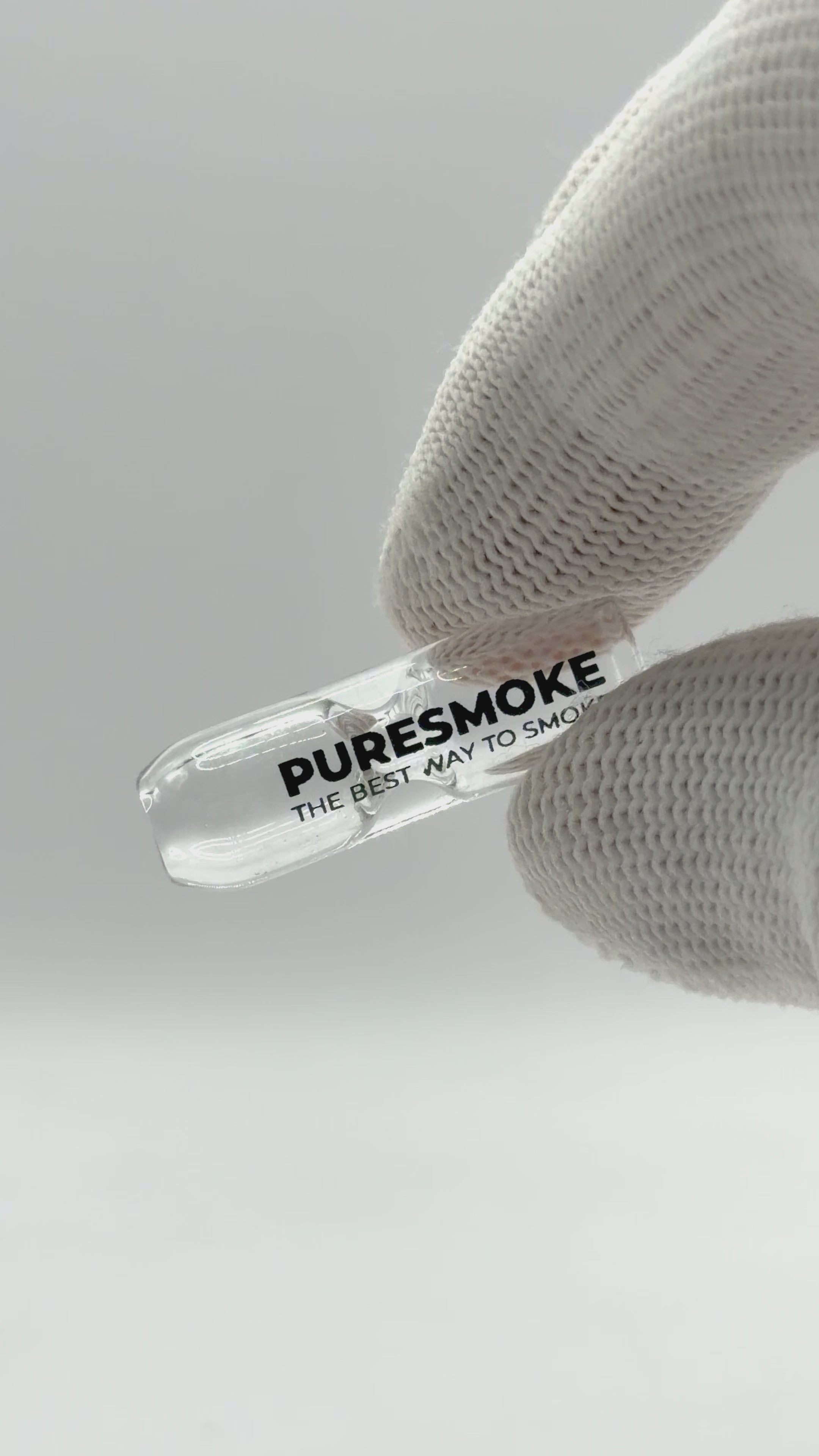 PURESMOKE Bullet Glasfilter | ⍉ 10x30 mm | Time Freeze