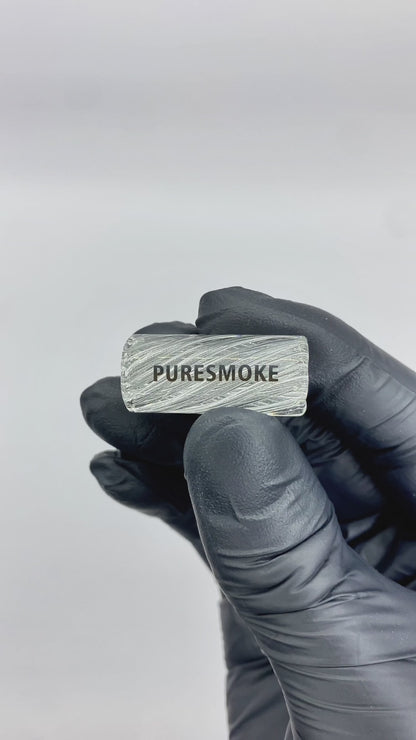 PURESMOKE 14mm Big Size Spiral Glasfilter Tip Clear (Special Edition)