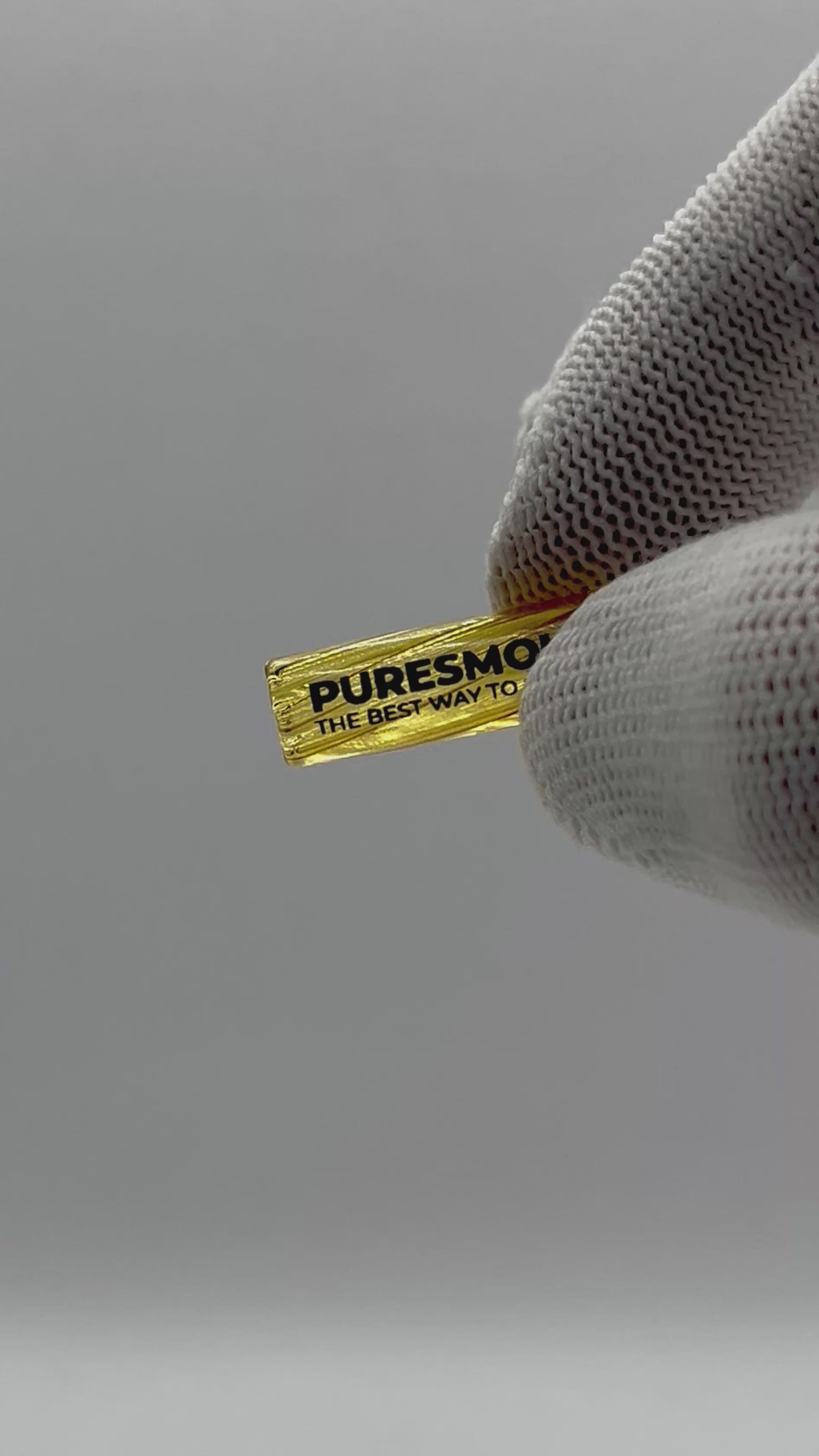 PURESMOKE Twist Glasfilter | ⍉ 8mm | Golden Amber