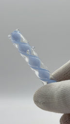 PURESMOKE Long Dong Noodles Glasfilter | ⍉ 12x90 mm | Baby Blue Sky