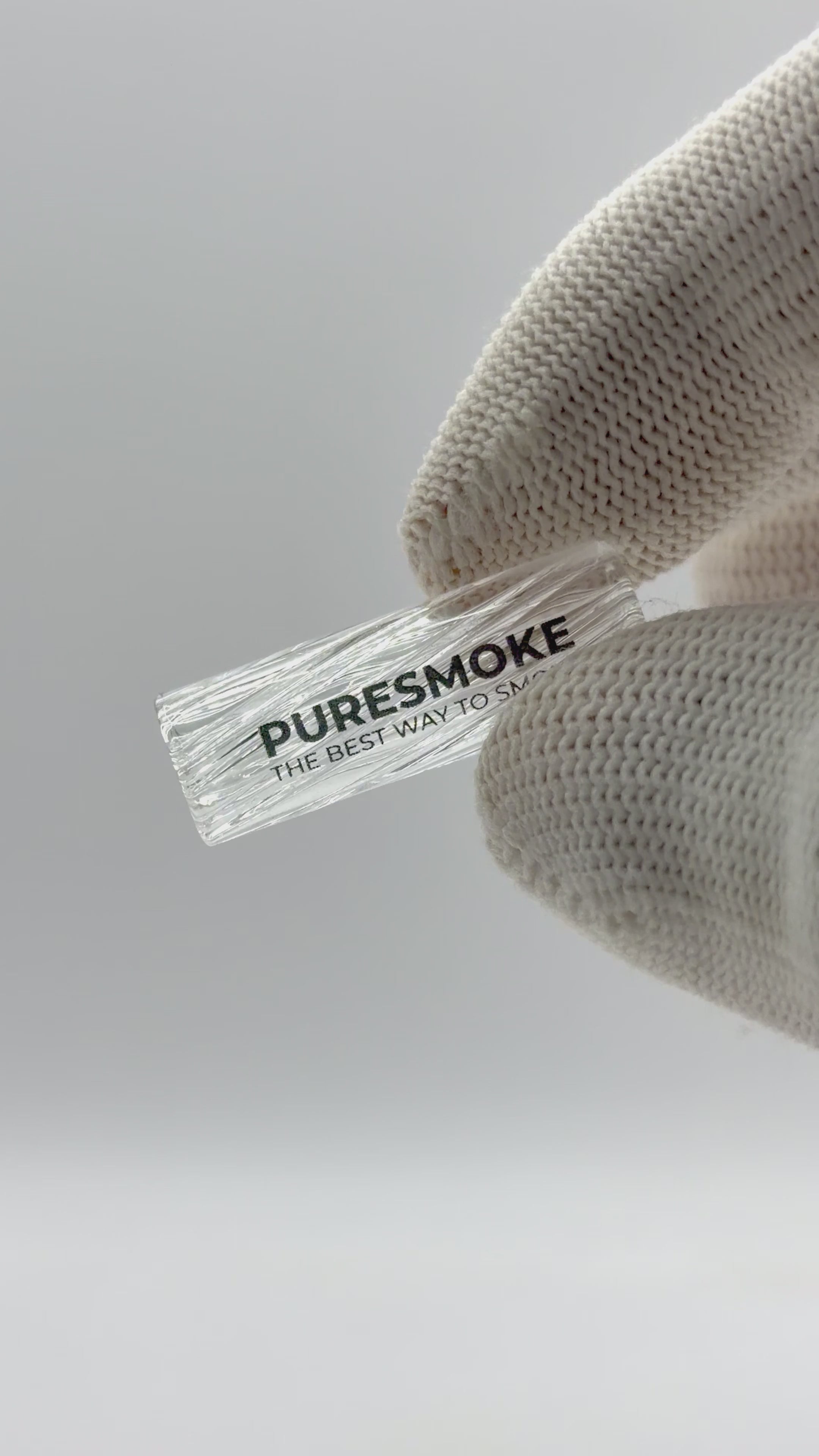 PURESMOKE Multihole Twist Glasfilter | ⍉ 10x30 mm | 11 Loch – Stars| Liquid Jelly