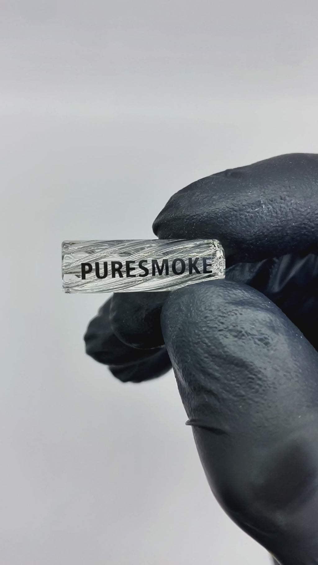 PURESMOKE 8mm Spiral Glasfilter Tip Clear