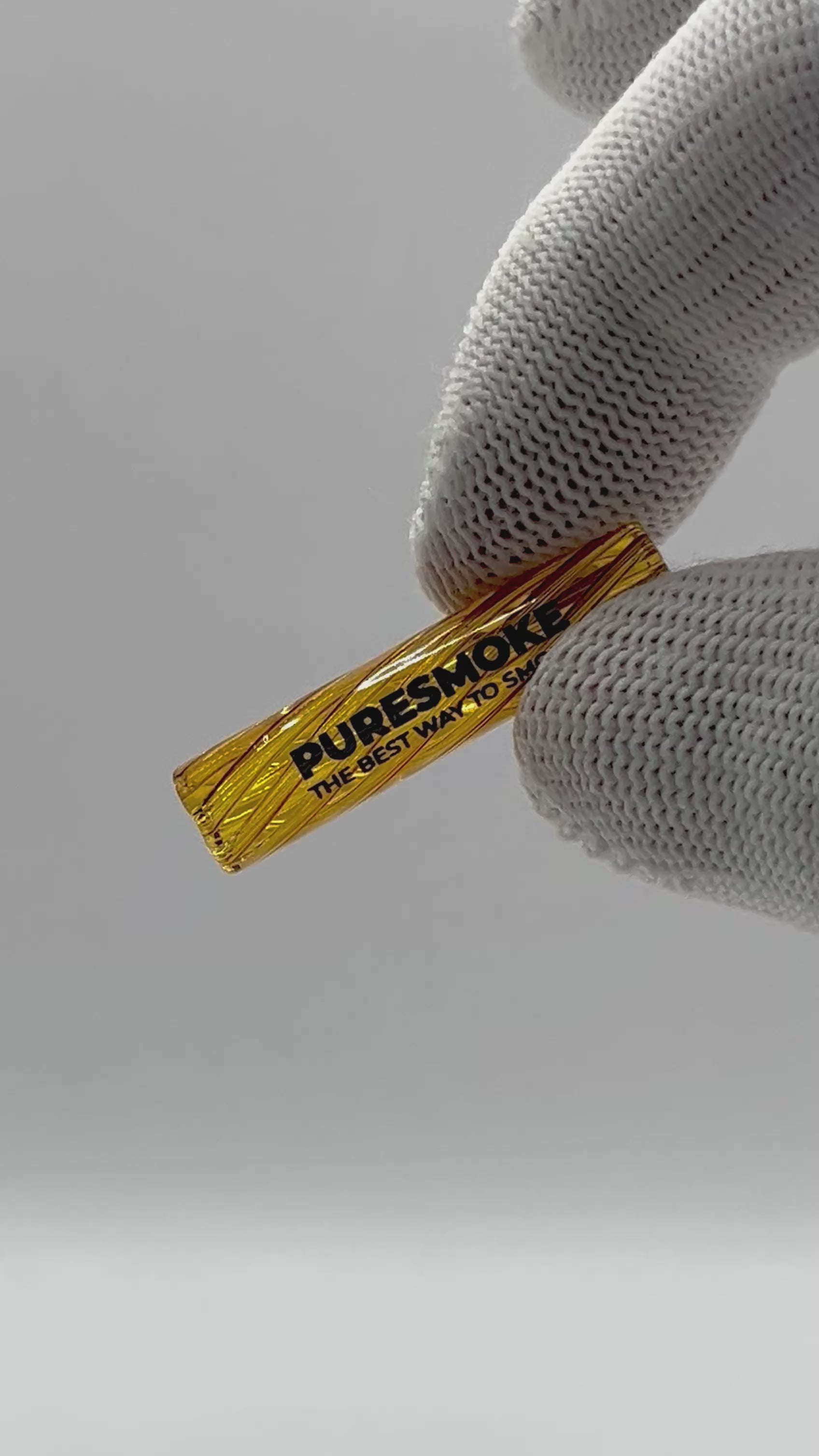 PURESMOKE Twist Glasfilter | ⍉ 8mm | Golden Amber