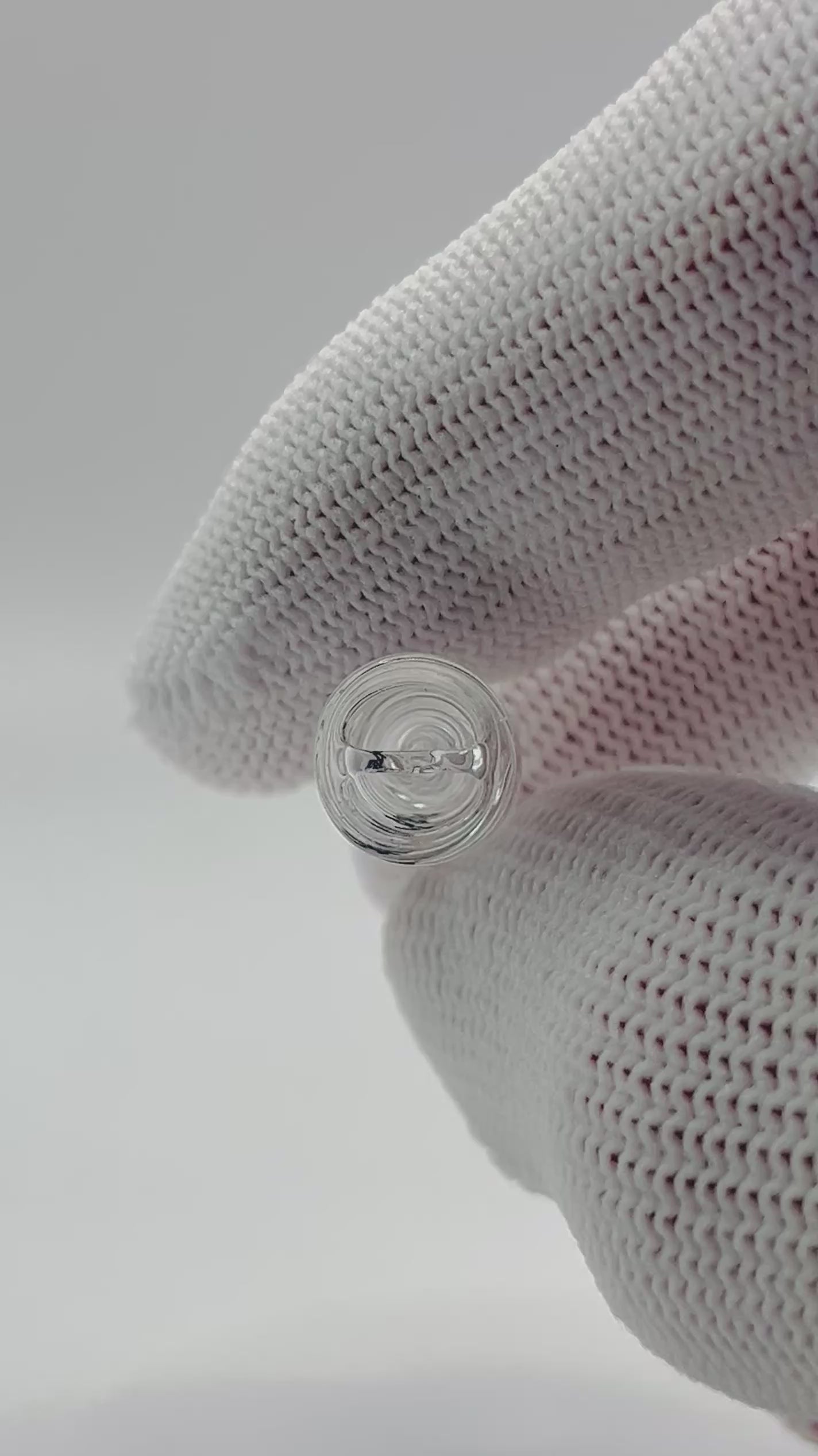 PURESMOKE 9mm Noodles Glasfilter Tip - Clear