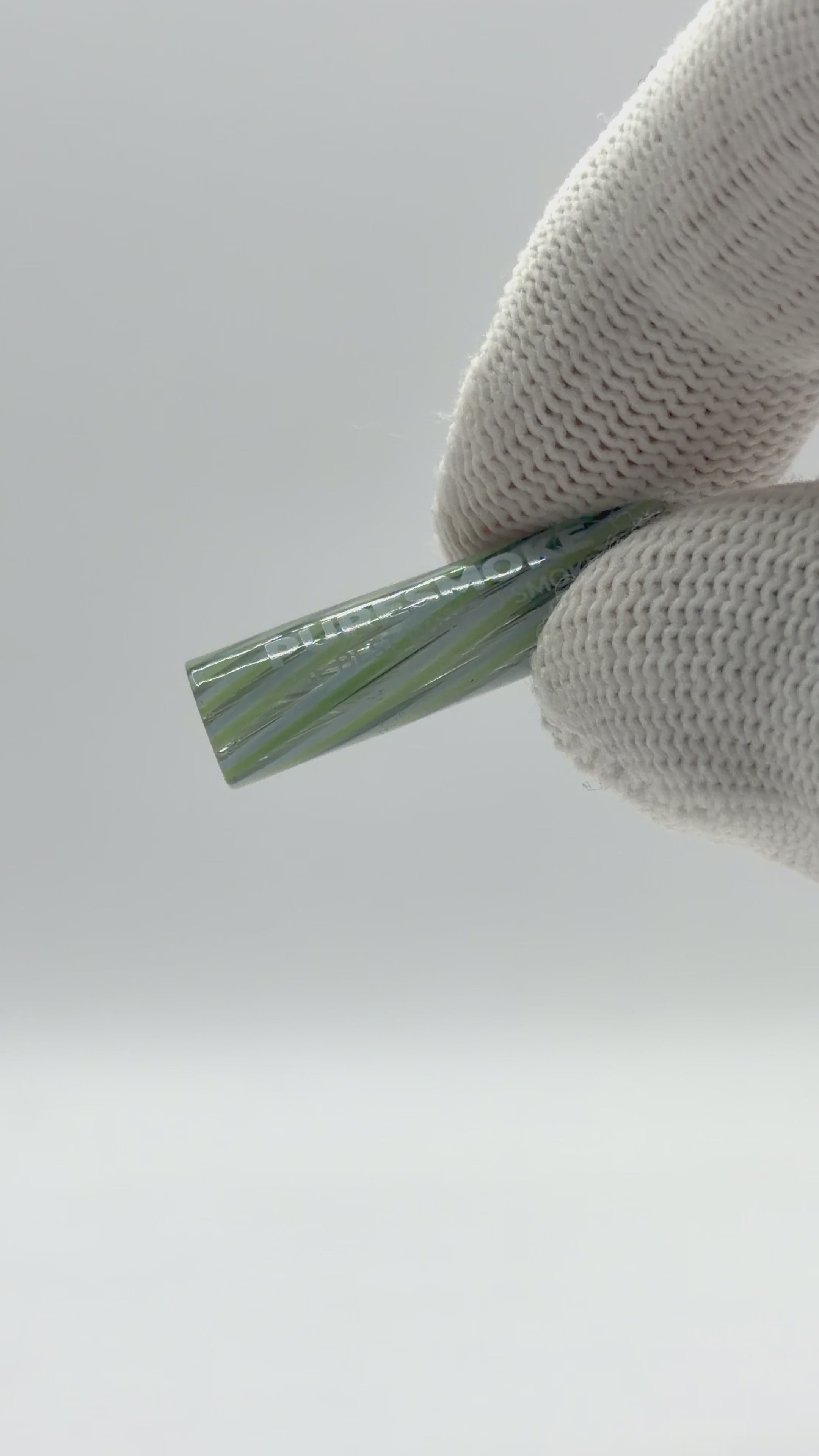 PURESMOKE Twist Glasfilter | ⍉ 8x30 mm | Green Onyx