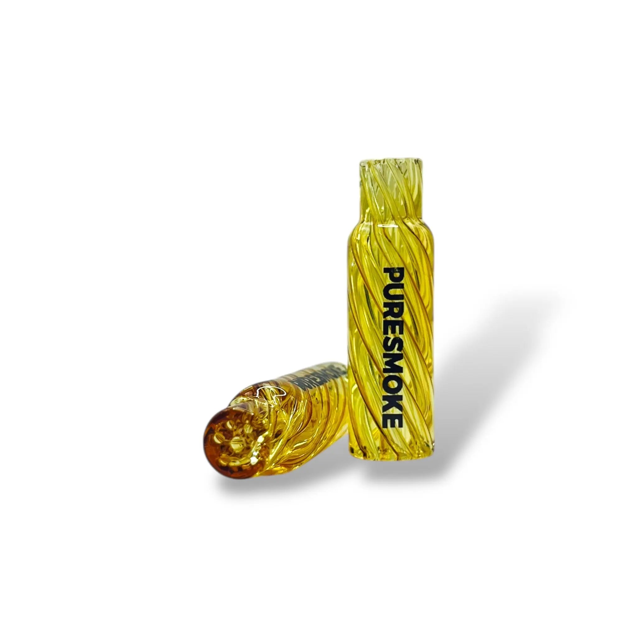 PURESMOKE 10/12 Bottle Glasfilter Tip - Yellow PURESMOKE Filters