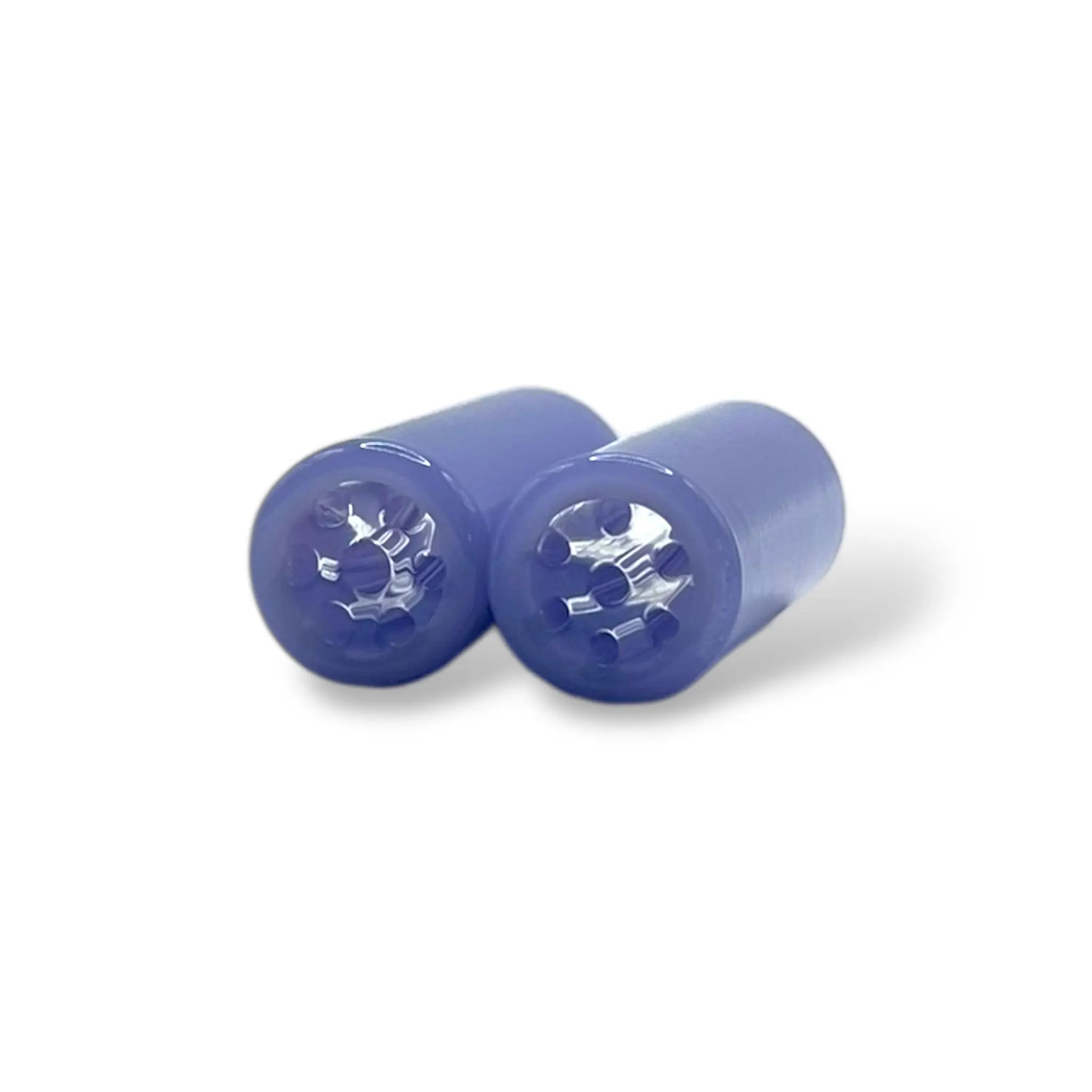 PURESMOKE 10mm Milky Glasfilter Tip - Dark Violett PURESMOKE Filters