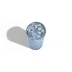 PURESMOKE 14mm Big Size Spiral Glasfilter Tip - Clear PURESMOKE Filters