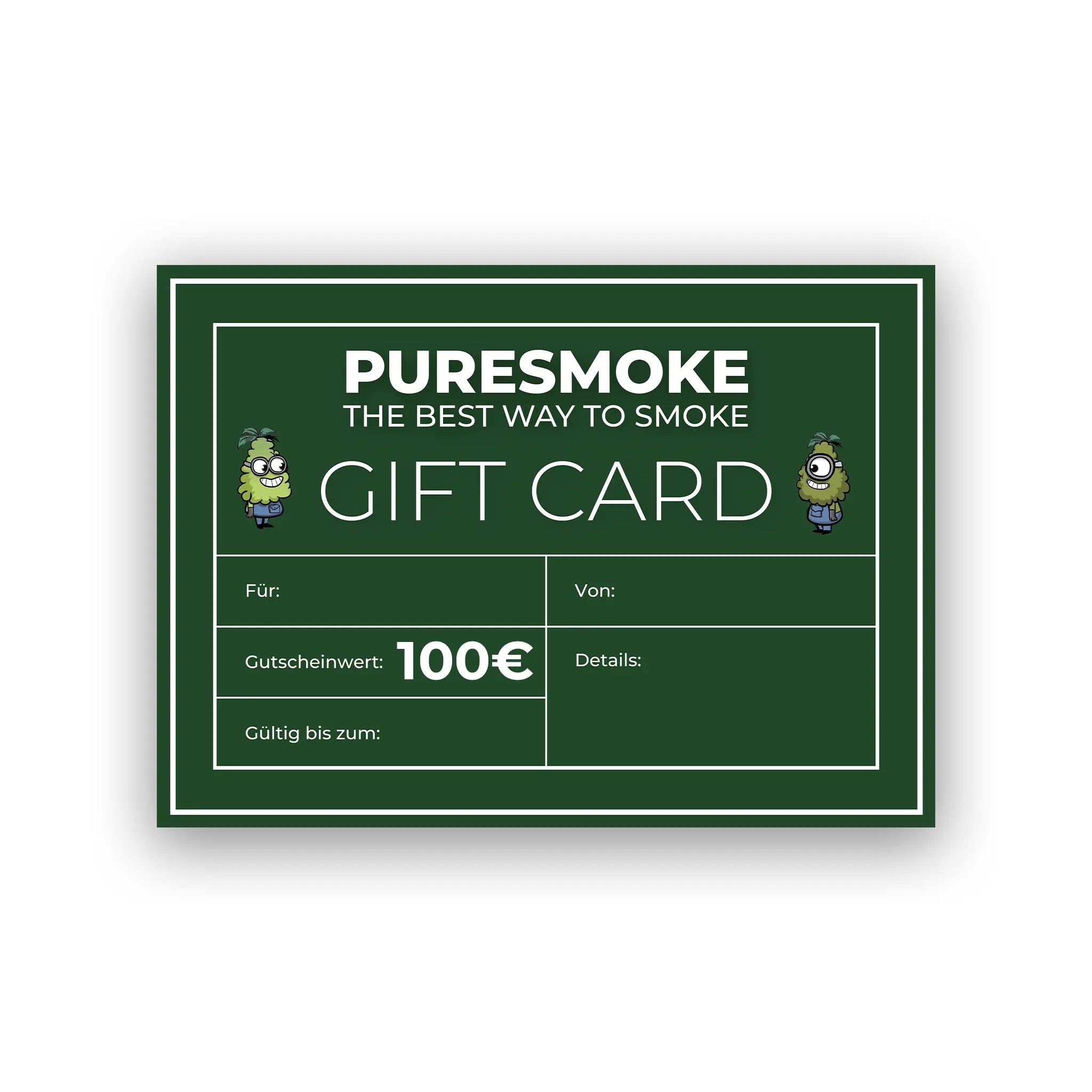 PURESMOKE Geschenkgutschein PURESMOKE Filters