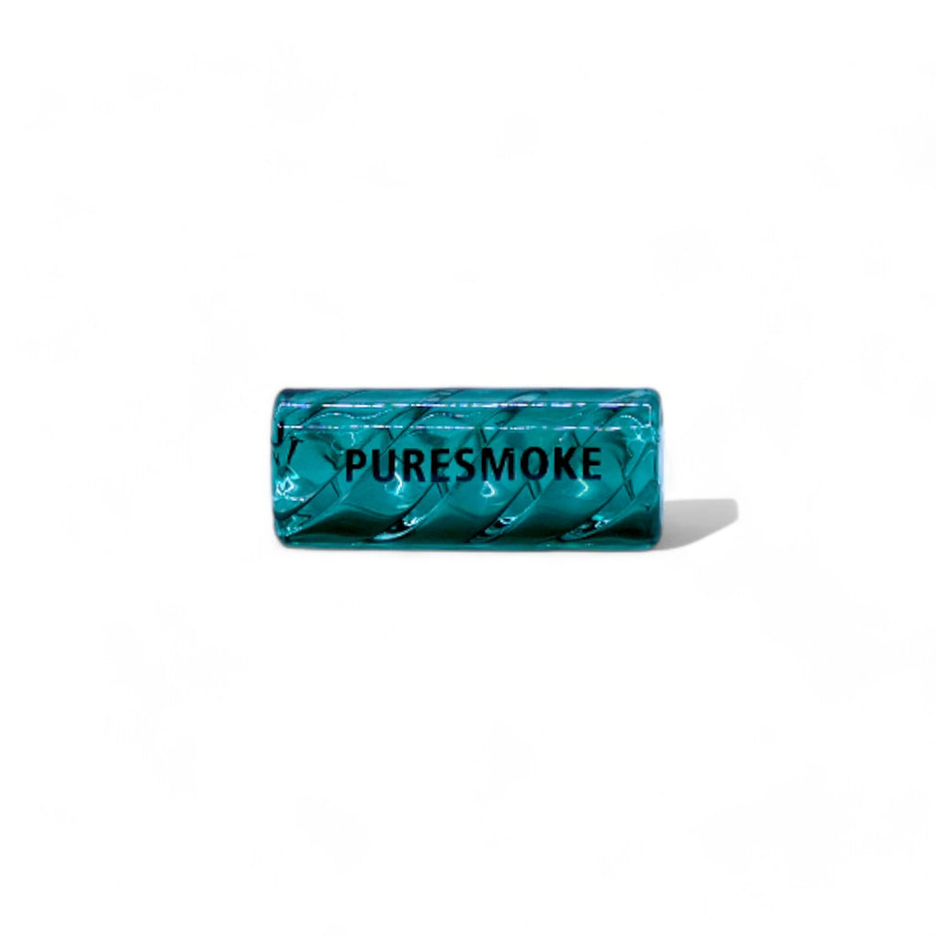 PURESMOKE 10mm Noodles Glasfilter Tip Mountain Blue - PURESMOKE Filters