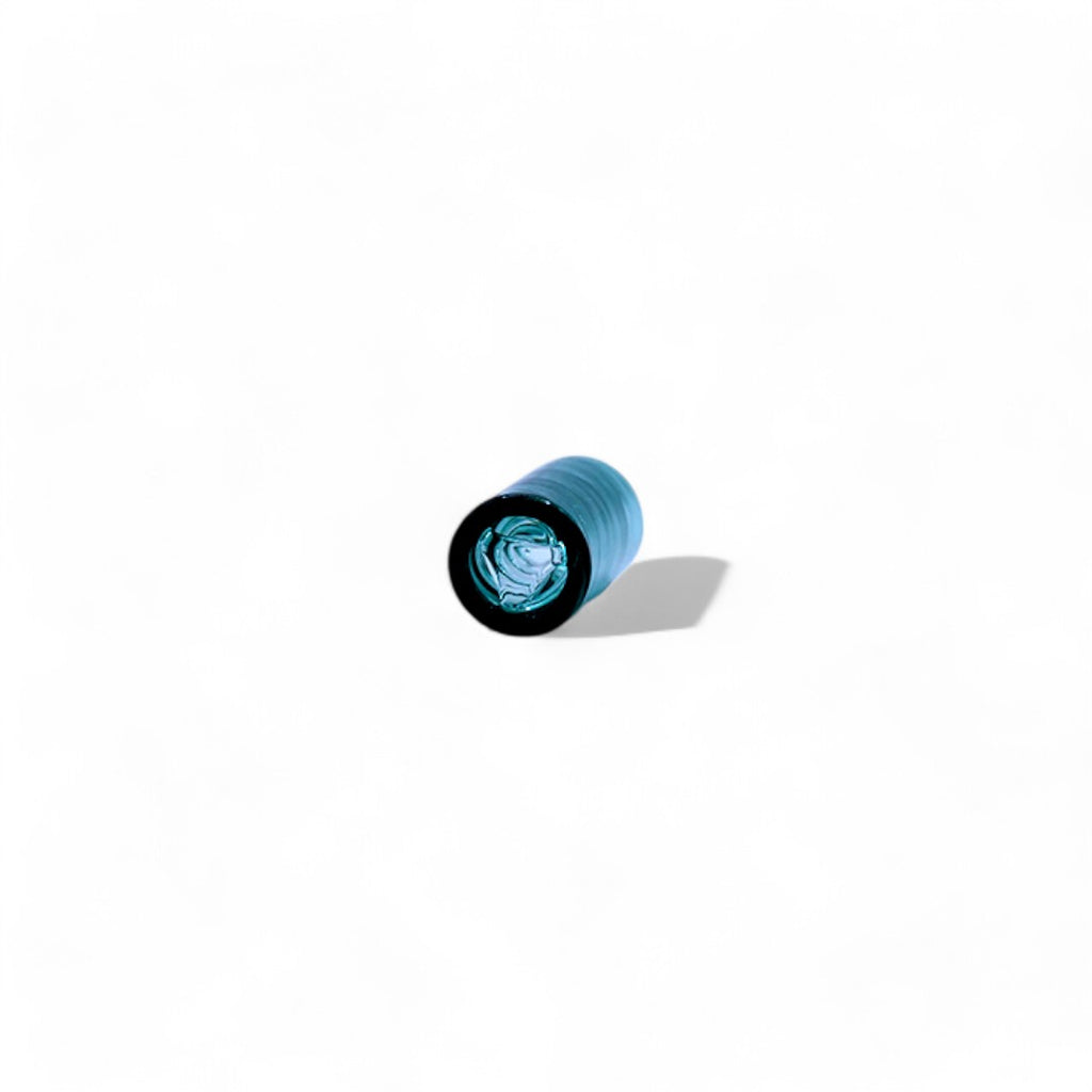 PURESMOKE 10mm Noodles Glasfilter Tip Mountain Blue - PURESMOKE Filters